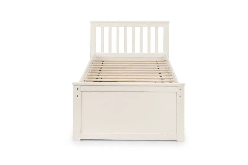 Maisie Bed With Underbed And Drawers - Surf White Luxepalace