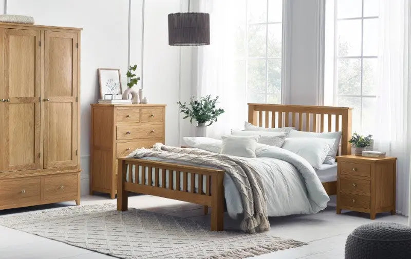Mallory High Footend 150cm King Bed Luxepalace