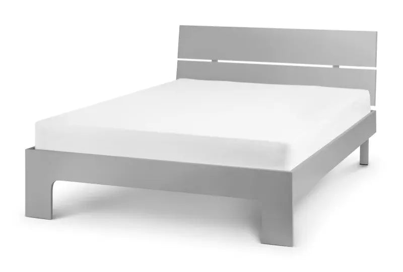 Manhattan Bed 135Cm - Grey Luxepalace