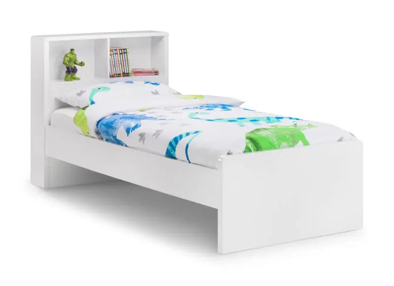 Manhattan Bookcase 90cm Single Bed Luxepalace