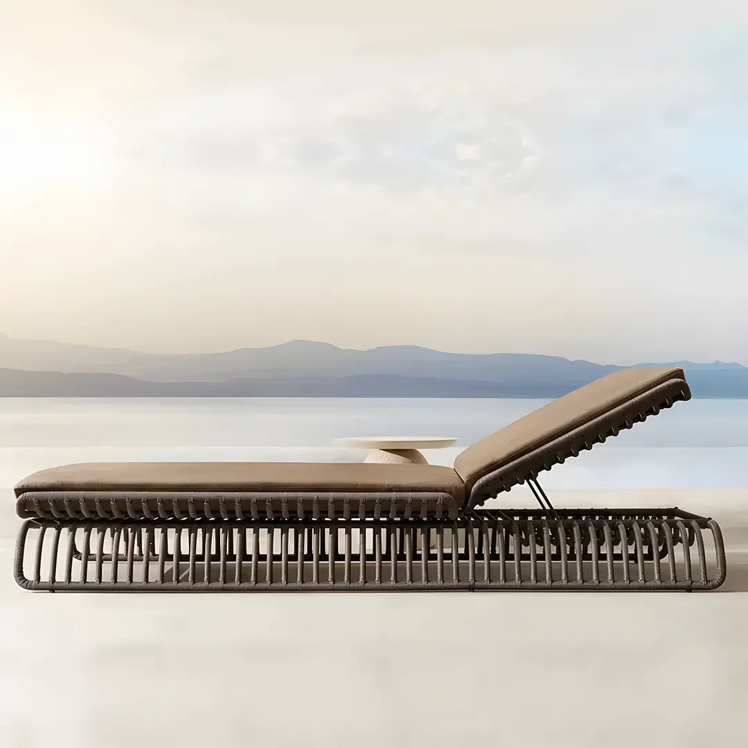 Marina Reclining Outdoor Sun Lounger, Daybed Luxepalace.co.uk
