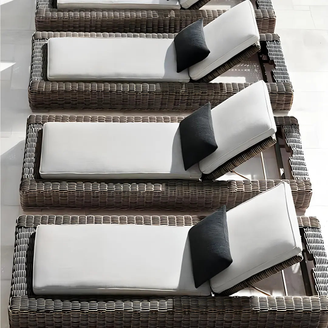Marina Reclining Outdoor Sun Lounger, Daybed Luxepalace.co.uk