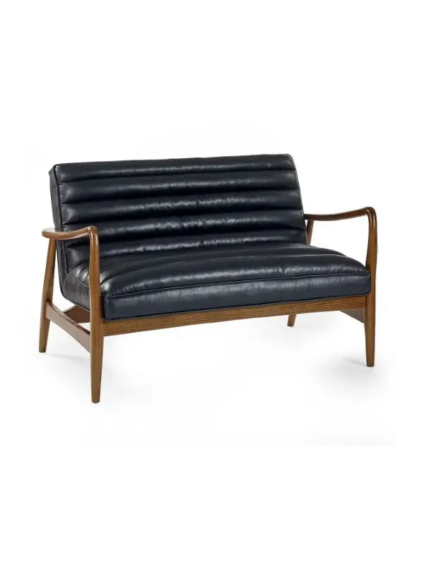 Marshall 2 Seater Sofa Black Luxepalace