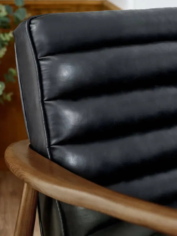 Marshall 2 Seater Sofa Black Luxepalace