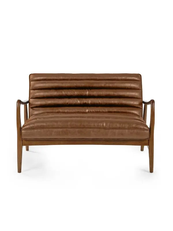 Marshall 2 Seater Sofa Brown Luxepalace