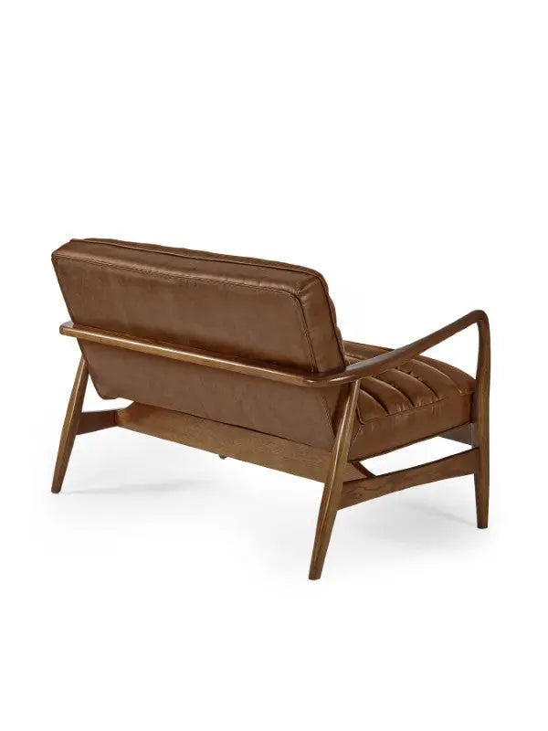 Marshall 2 Seater Sofa Brown Luxepalace