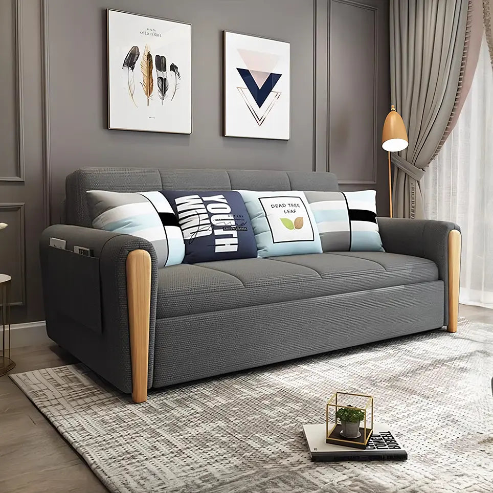 Mavis Two Seater Sofa Bed, Dark Green 205cm For Display Luxepalace.co.uk