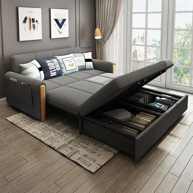 Mavis Two Seater Sofa Bed, Dark Green 205cm For Display Luxepalace.co.uk