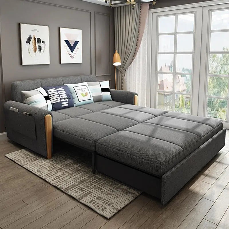 Mavis Two Seater Sofa Bed, Dark Green 205cm For Display Luxepalace.co.uk