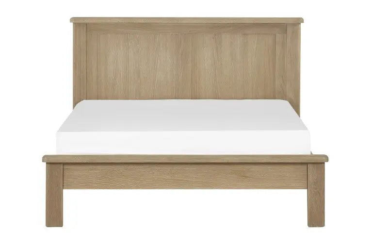 Memphis Limed Oak 135cm Double Bed Luxepalace