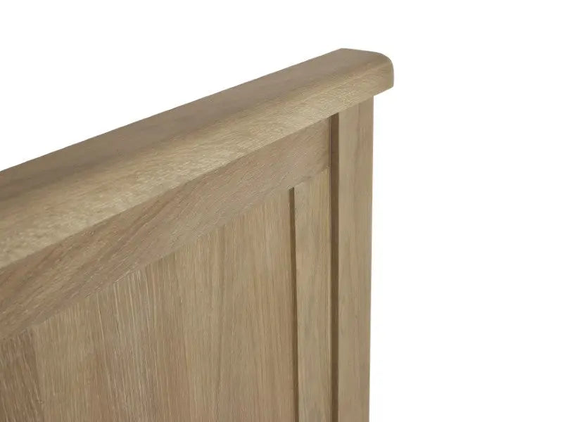 Memphis Limed Oak 135cm Double Bed Luxepalace