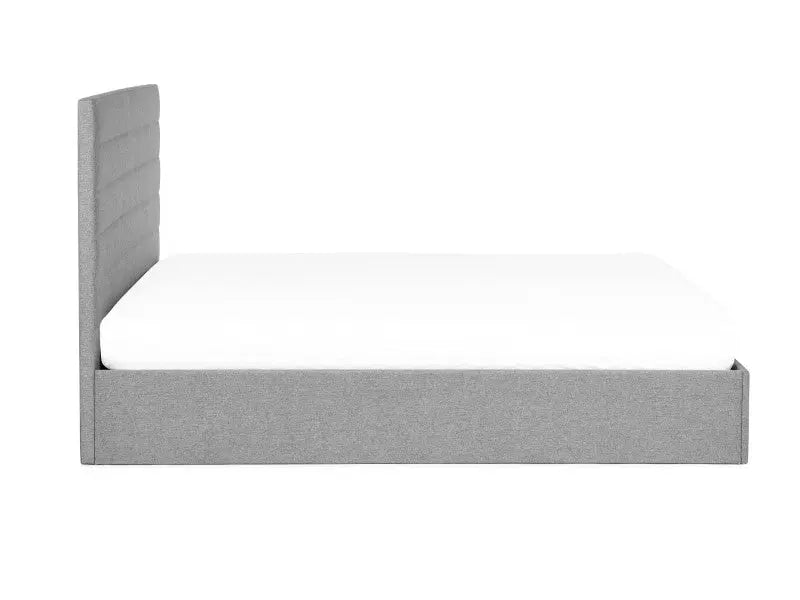 Merida Ottoman Storage 135cm Double Bed - Grey Luxepalace