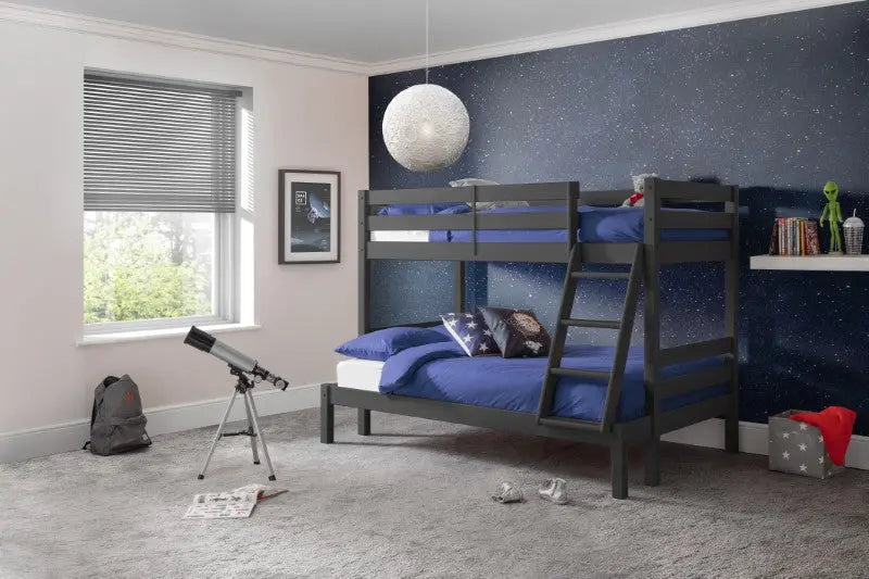 Merlin Triple Sleeper Bunk Anthracite Luxepalace
