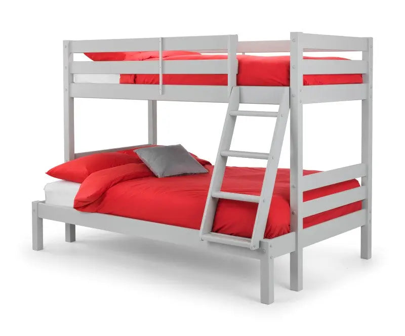 Merlin Triple Sleeper Bunk Dove Grey Luxepalace