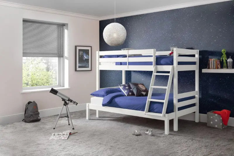 Merlin Triple Sleeper Bunk Surf White Luxepalace