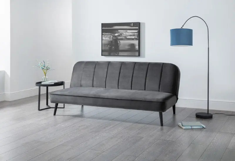Miro Sofabed - Grey Velvet Luxepalace