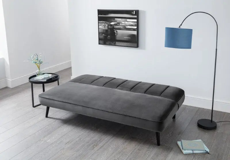 Miro Sofabed - Grey Velvet Luxepalace