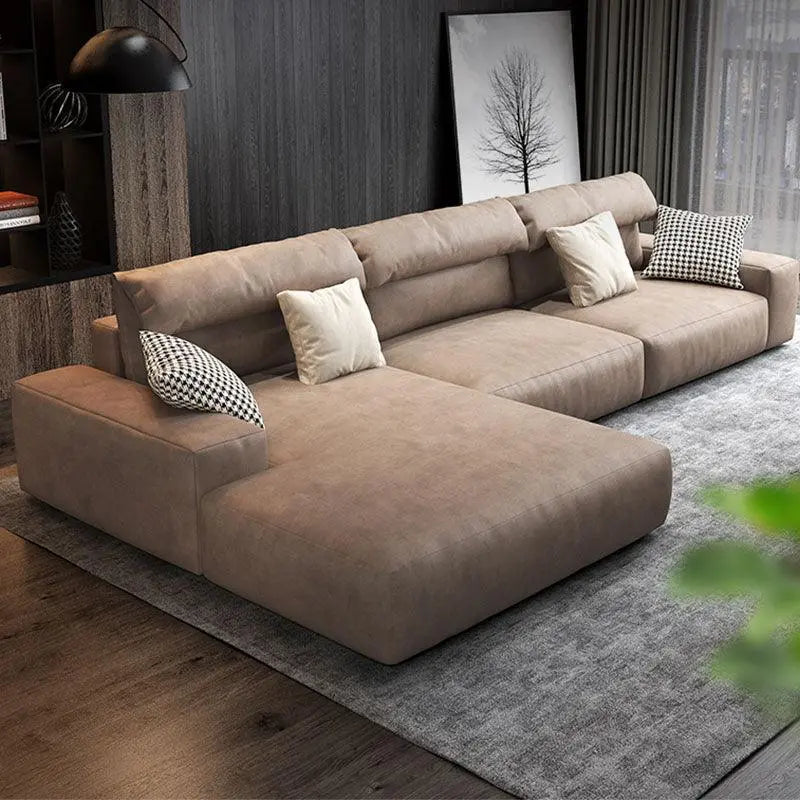 Montgomery Three Seater / Four Seater Corner Sofa, Leathaire Luxepalace.co.uk