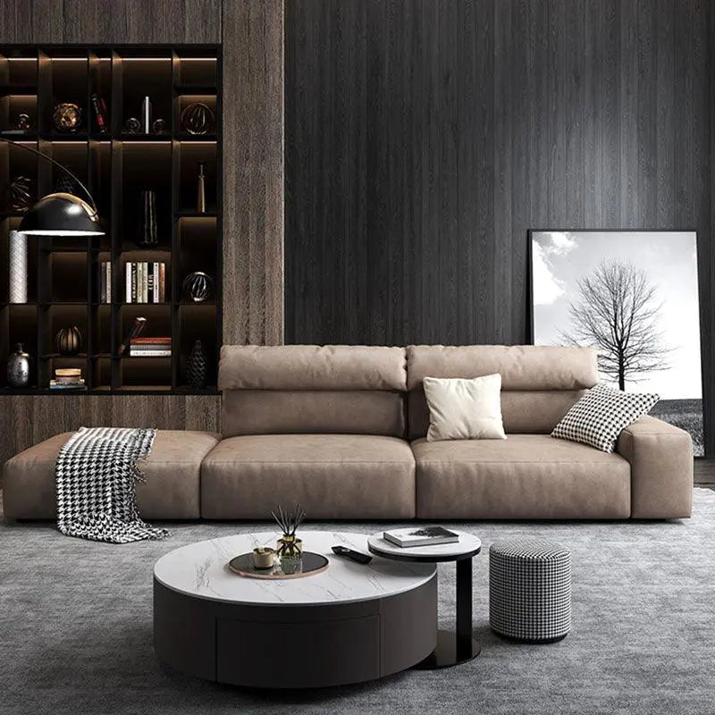 Montgomery Three Seater / Four Seater Corner Sofa, Leathaire Luxepalace.co.uk