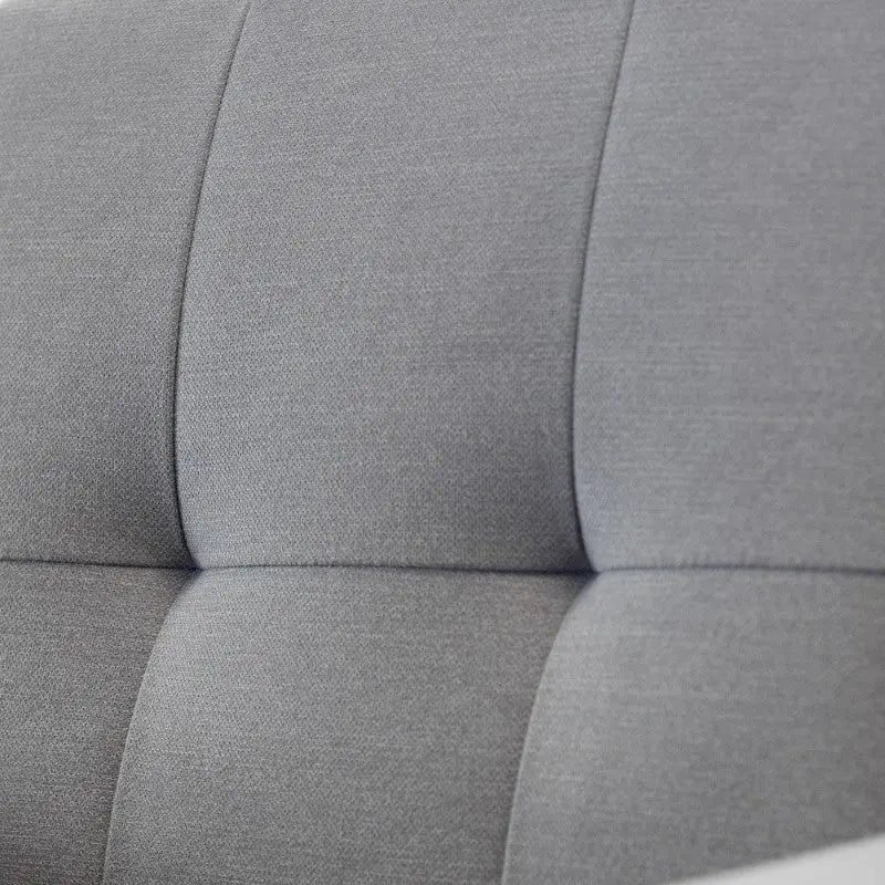 Monza 3 Seater Compact Retro Sofa - Grey Luxepalace