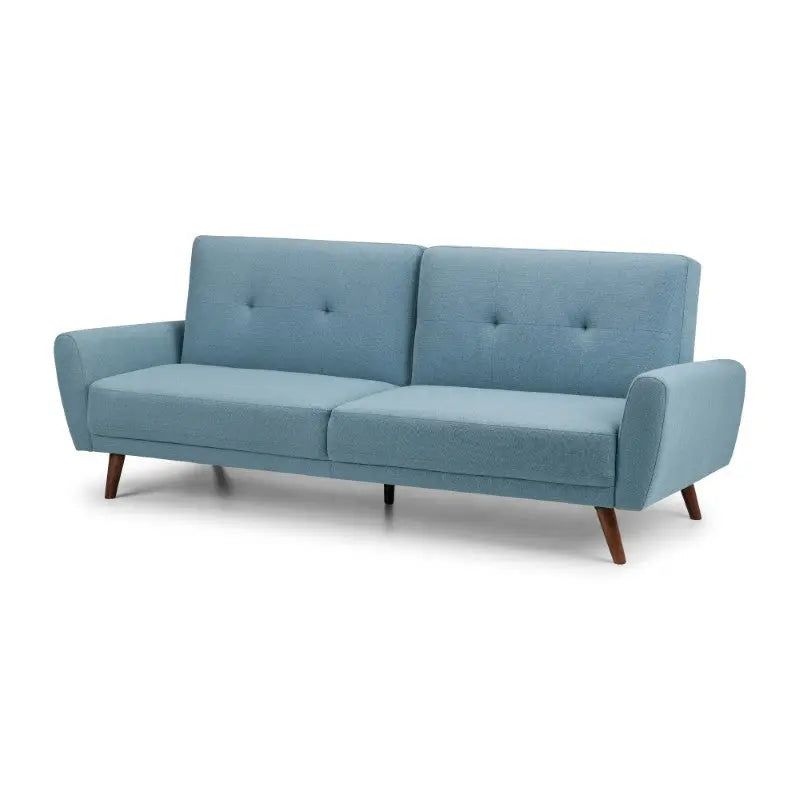 Monza Fabric Sofa Bed - Blue Luxepalace