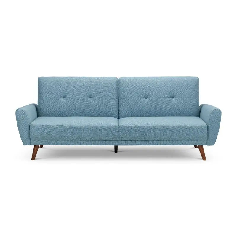 Monza Fabric Sofa Bed - Blue Luxepalace
