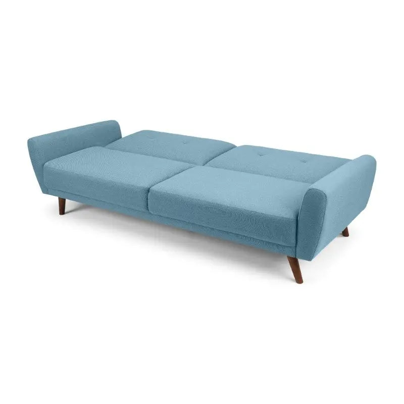 Monza Fabric Sofa Bed - Blue Luxepalace