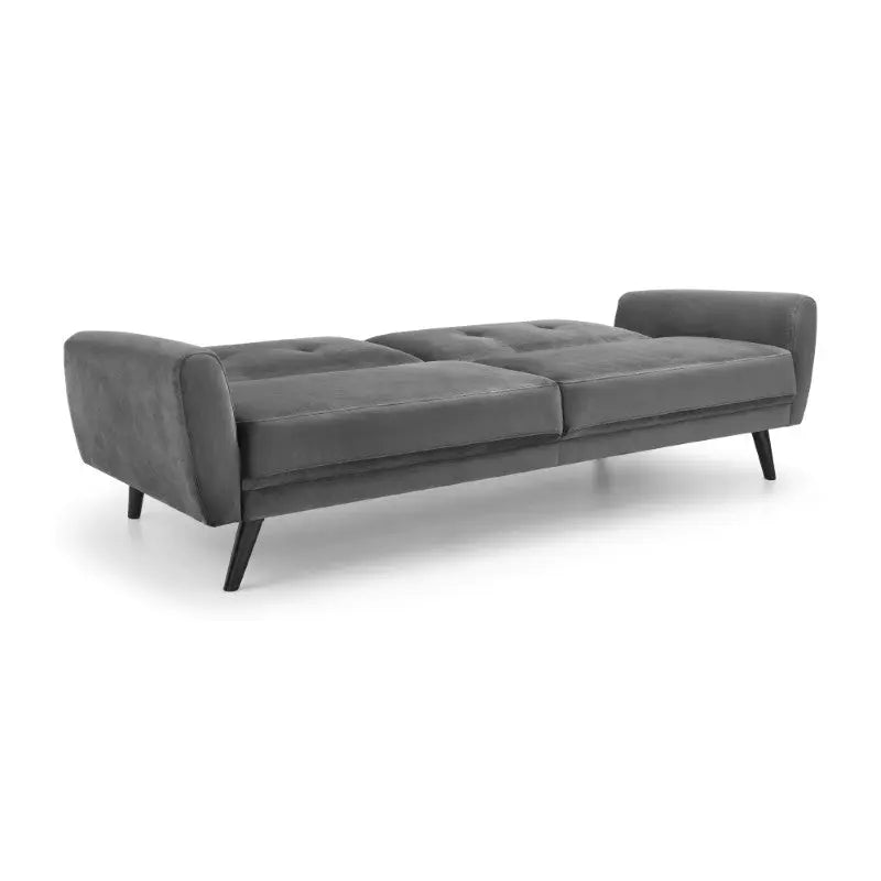 Monza Sofabed In Dark Grey Velvet Luxepalace