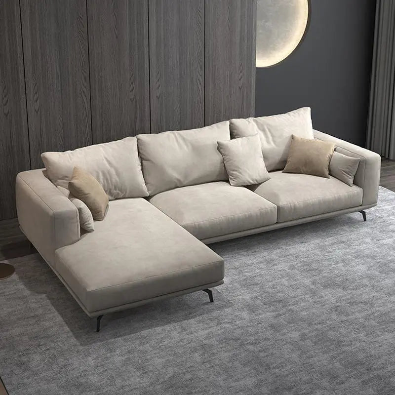 NR23 Four Seater Corner Sofa, Leathaire Luxepalace.co.uk
