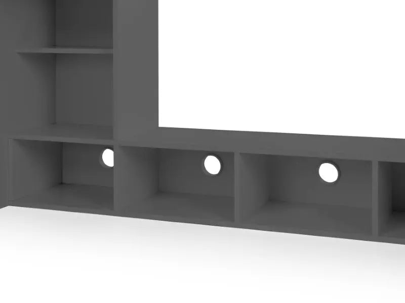 Nebula Gaming Bed With Desk Anthracite Luxepalace