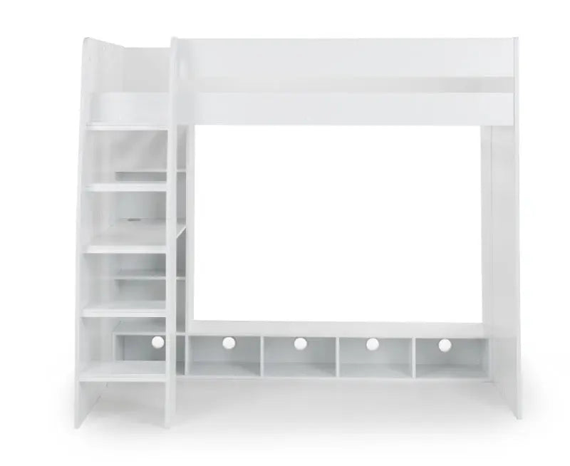 Nebula Gaming Bed With Desk White Luxepalace