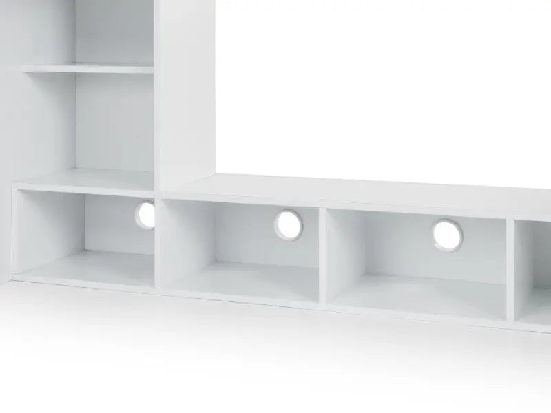 Nebula Gaming Bed With Desk White Luxepalace