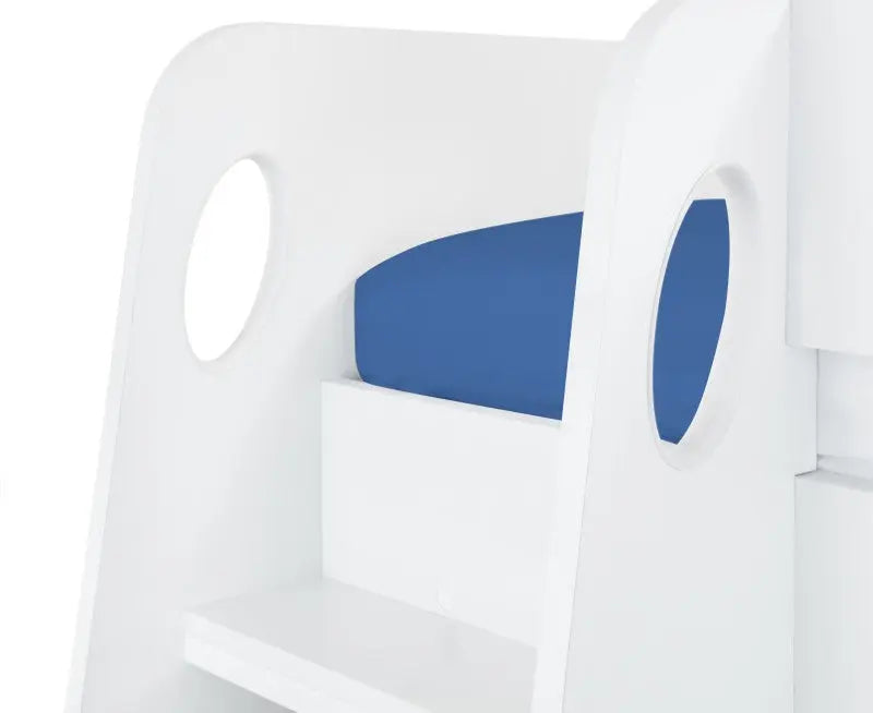 Nebula Gaming Bed With Desk White Luxepalace