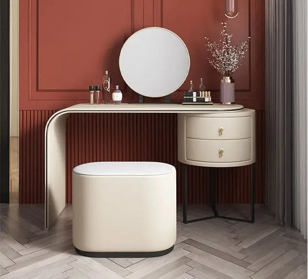 Noorali Dressing Table with Mirror, More Colors Available Luxepalace.co.uk