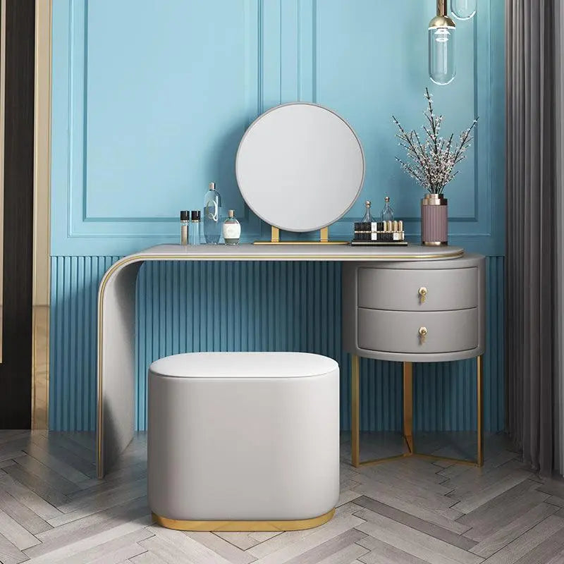 Noorali Dressing Table with Mirror, More Colors Available Luxepalace.co.uk