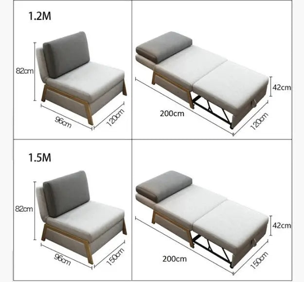 Nora Sofa Bed, Single Bed Luxepalace.co.uk