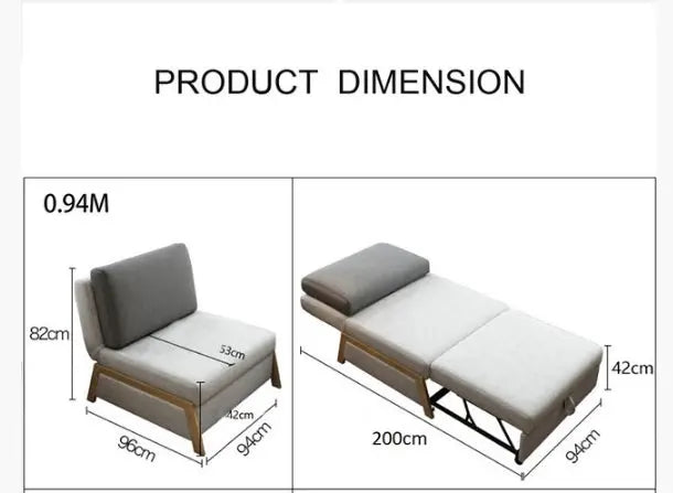 Nora Sofa Bed, Single Bed Luxepalace.co.uk