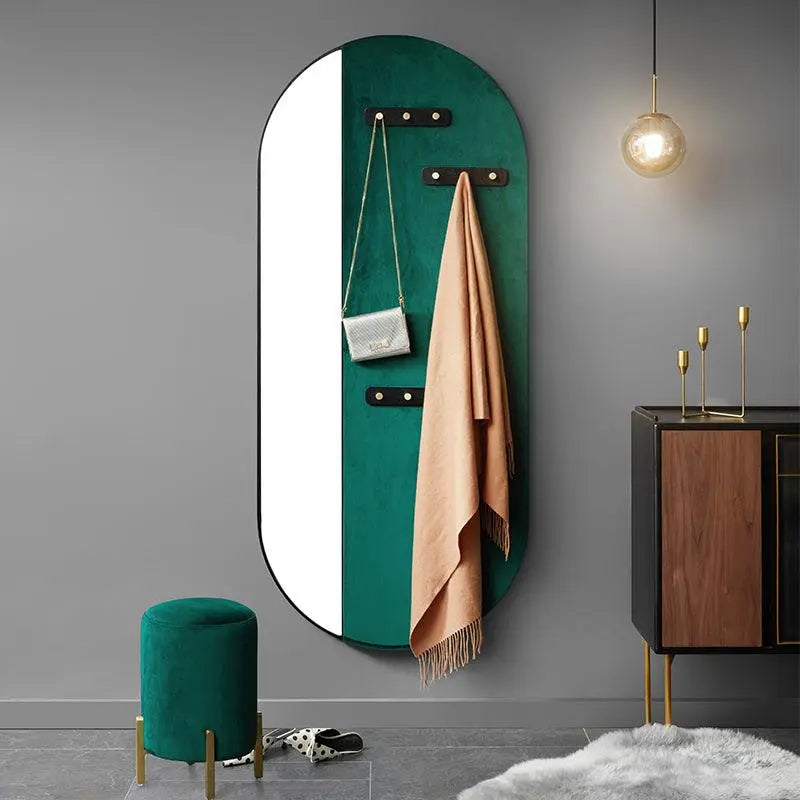 Norris Full Length Mirror With Hooks Luxepalace.co.uk