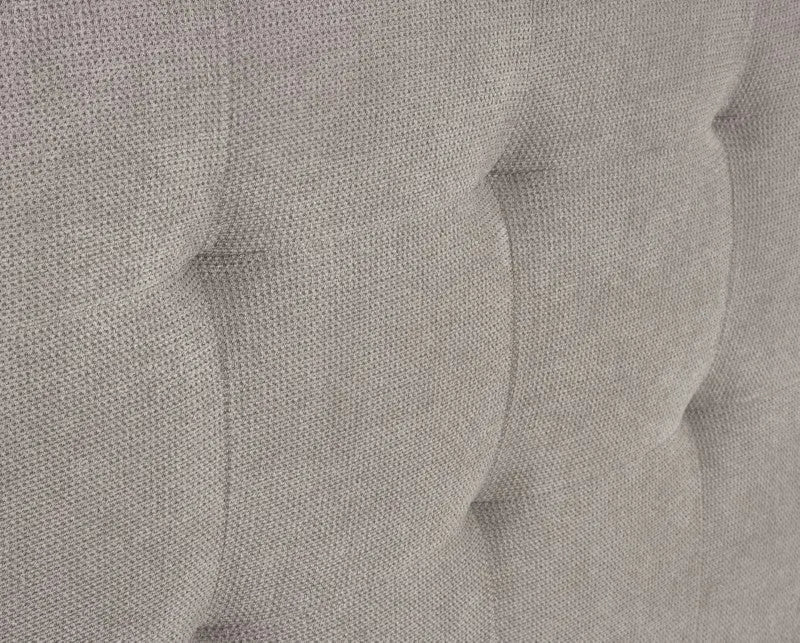 Odette Double Bed 135Cm - Light Taupe Luxepalace