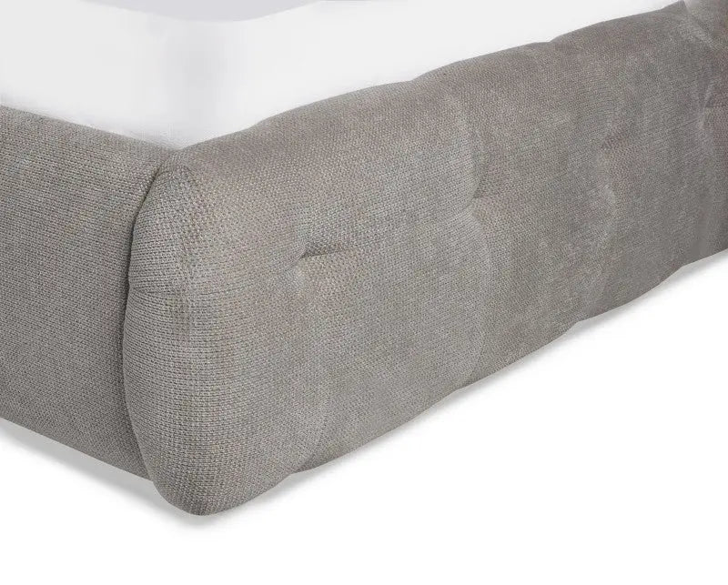 Odette Double Bed 135Cm - Light Taupe Luxepalace