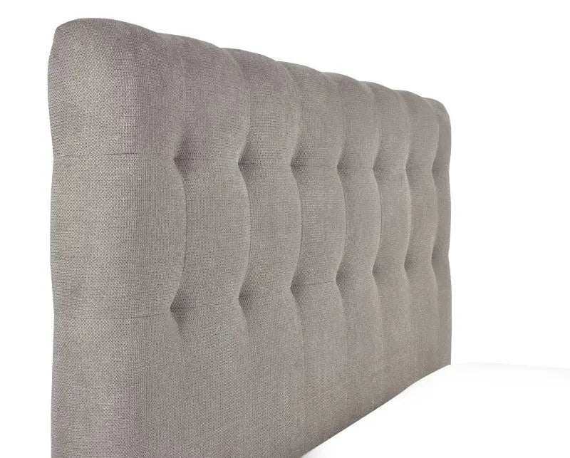 Odette Double Bed 135Cm - Light Taupe Luxepalace