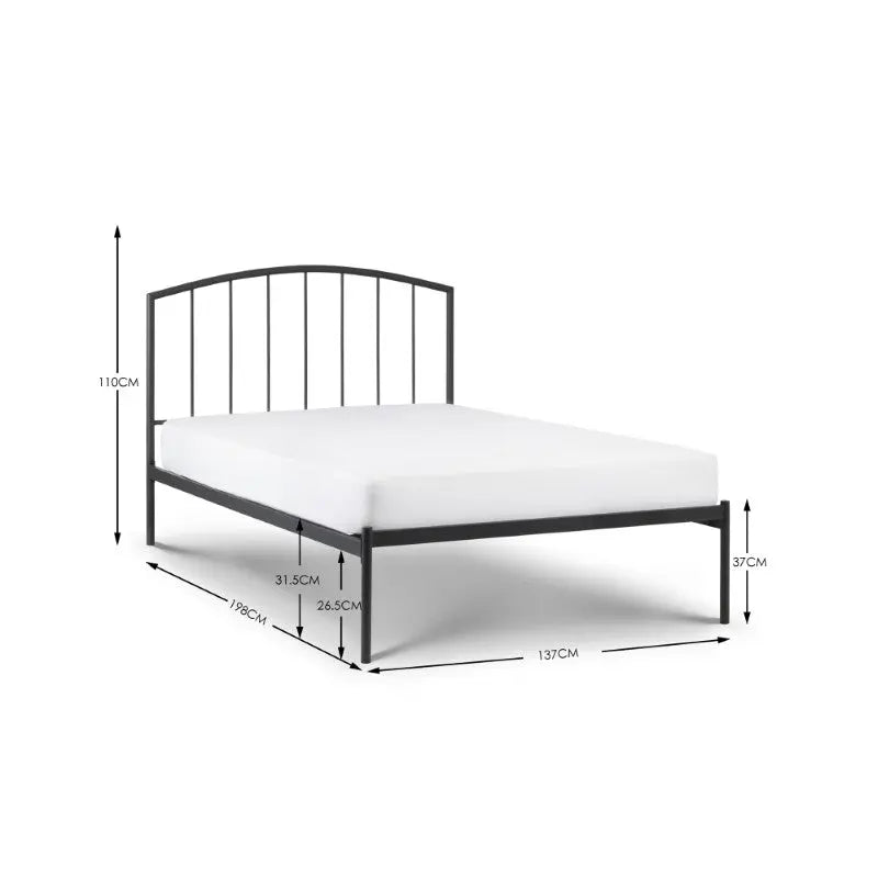 Onyx 135cm Double Bed Luxepalace