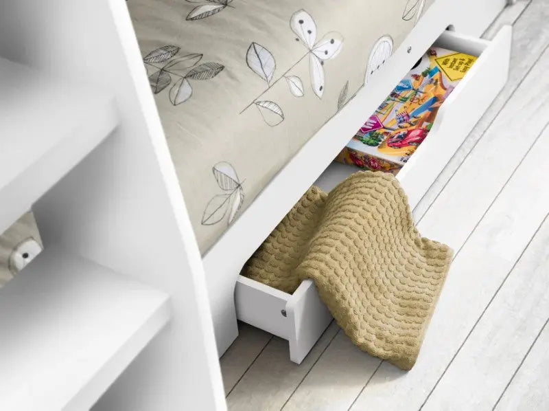Orion Bunkbed Pure White Luxepalace