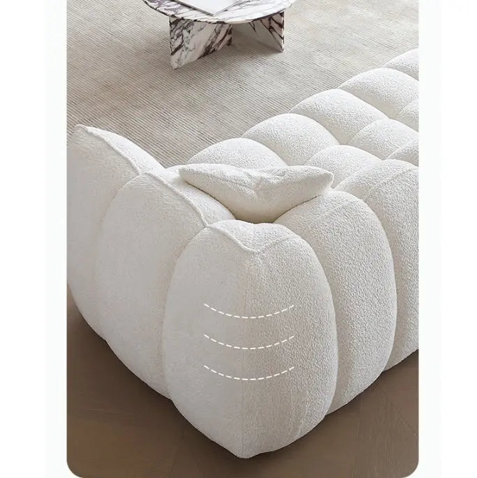 Oxley Pumpkin Single Seater Sofa, Armchair, White Luxepalace.co.uk