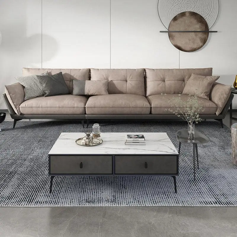 Ozzie Two Seater, Three Seater, Four Seater Sofa, Leathaire Luxepalace.co.uk