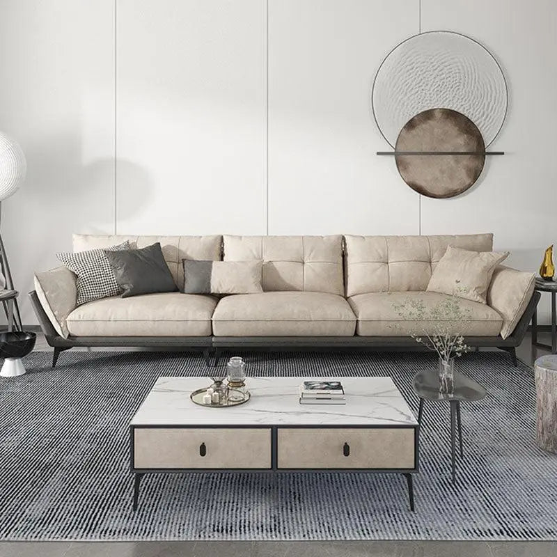 Ozzie Two Seater, Three Seater, Four Seater Sofa, Leathaire Luxepalace.co.uk