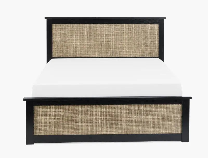 Padstow Ottoman 150Cm King Bed - Black Luxepalace