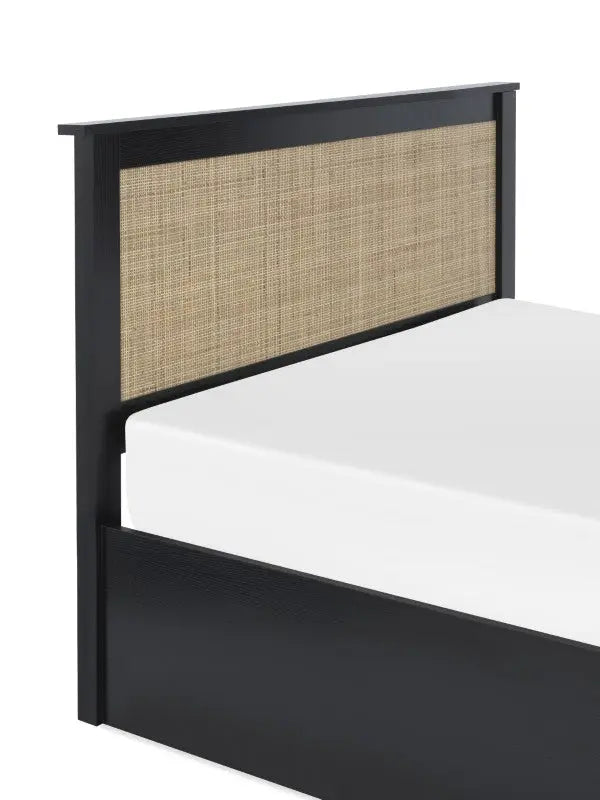 Padstow Ottoman 150Cm King Bed - Black Luxepalace