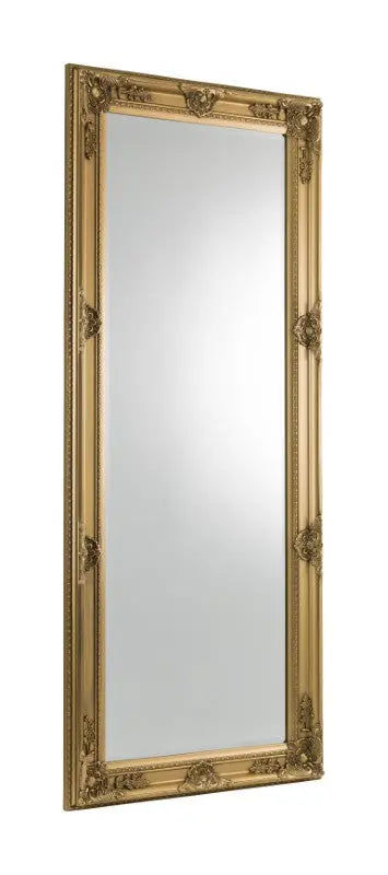 Palais Lean-To Dress Mirror Gold Luxepalace