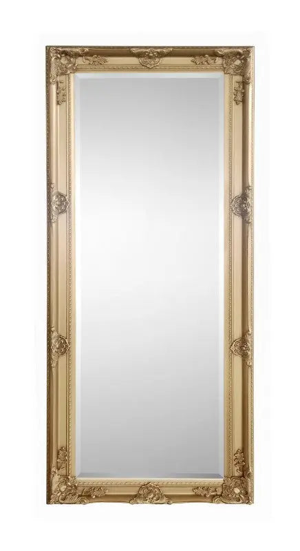 Palais Lean-To Dress Mirror Gold Luxepalace